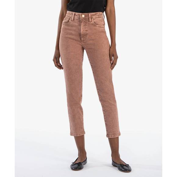 Reese High Rise Ankle Straight Jean (KUT From The Kloth) main image 0